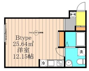 エフプレスト橋場の物件間取画像